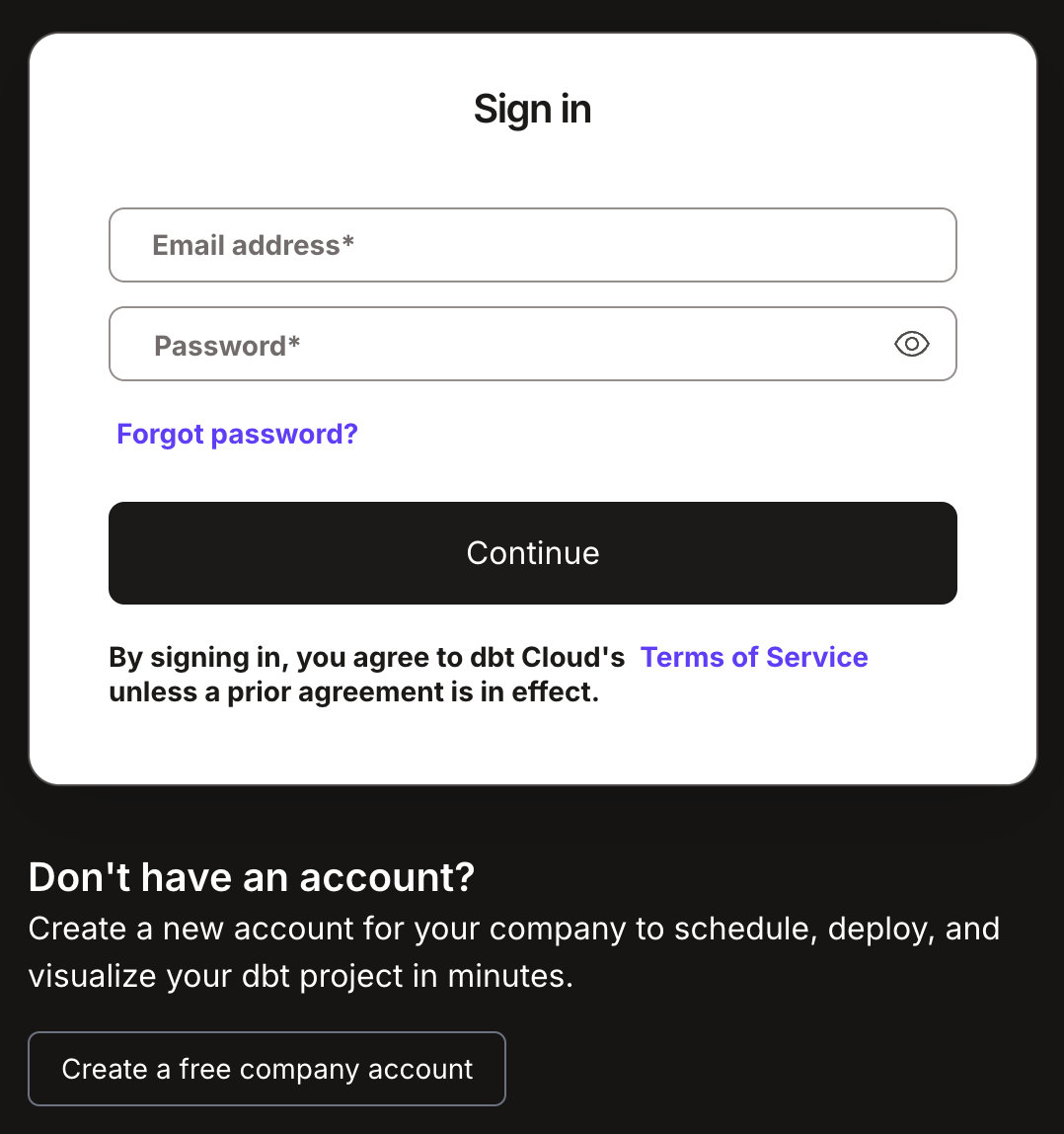 Default user invitation